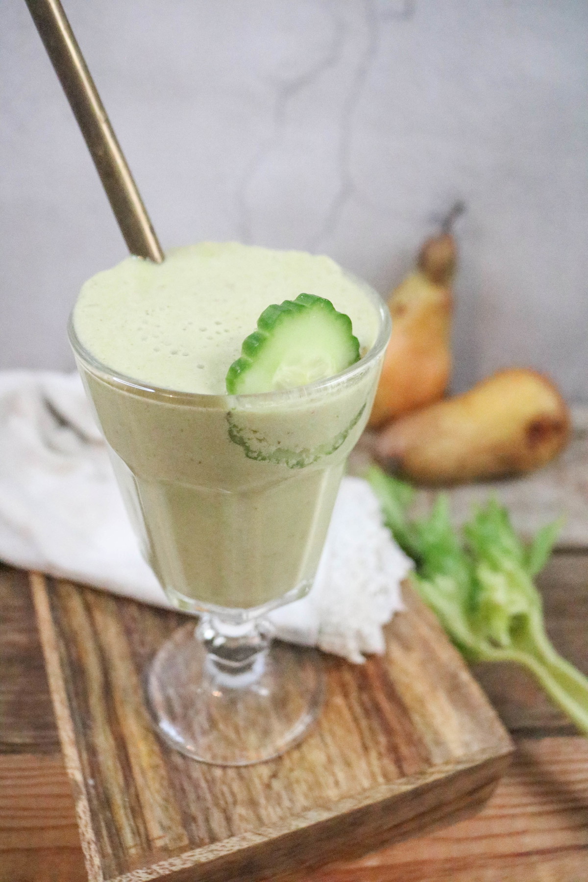 Recipe-229-Pear Cucumber EVOO Smoothie