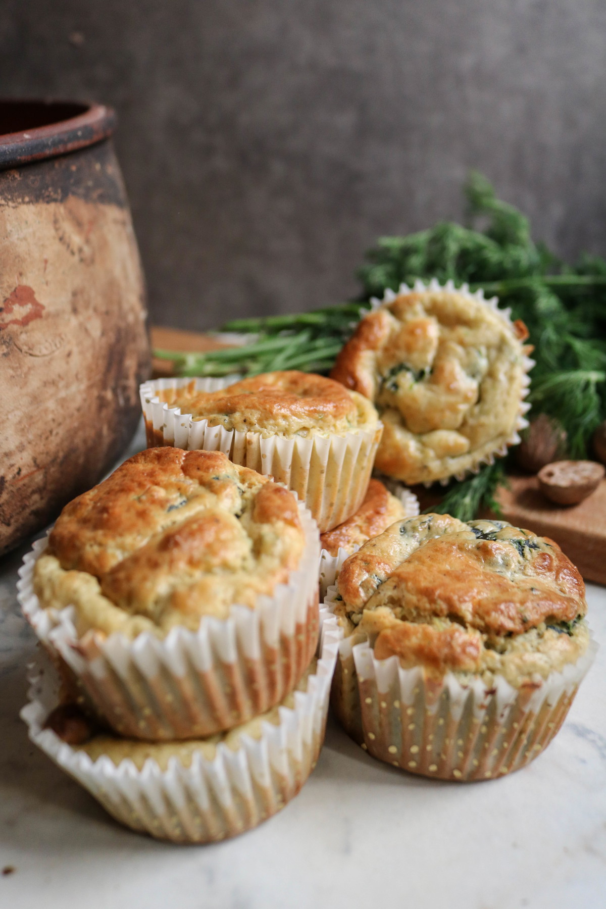 Recipe-232-Olive Oil-Spinach Mini Quiche