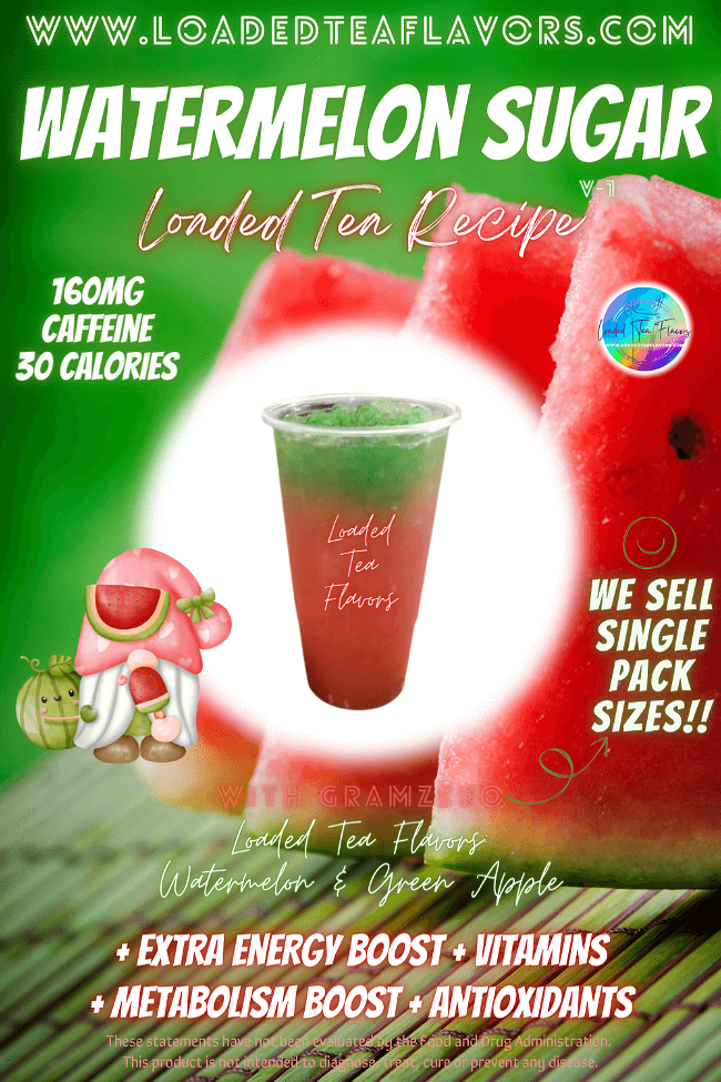 Image of Watermelon Sugar Loaded Tea Recipe