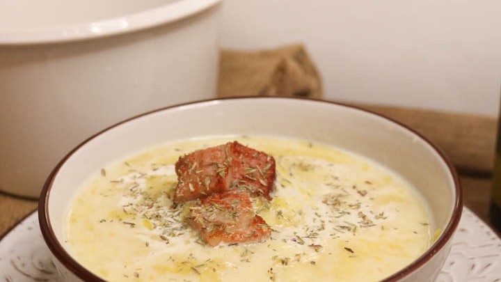 Image of Recipe-254-Celeriac Pancetta Soup