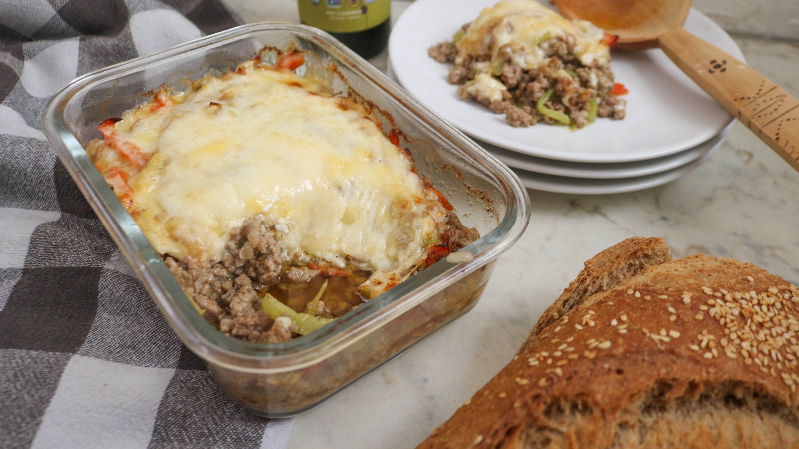 Image of Recipe-256-Feta Cheesesteak Casserole