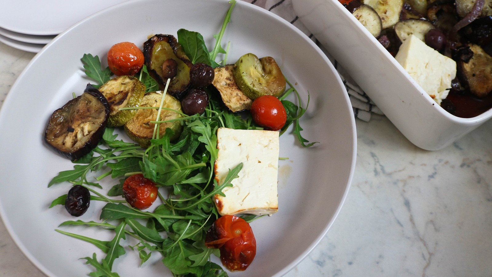 Image of Recipe-283-Feta Tray Bake Salad