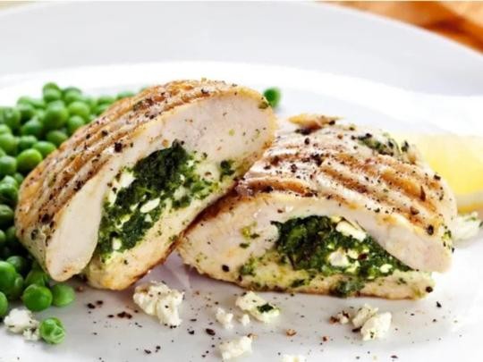 Image of Spinach Stuffed Chicken Breast