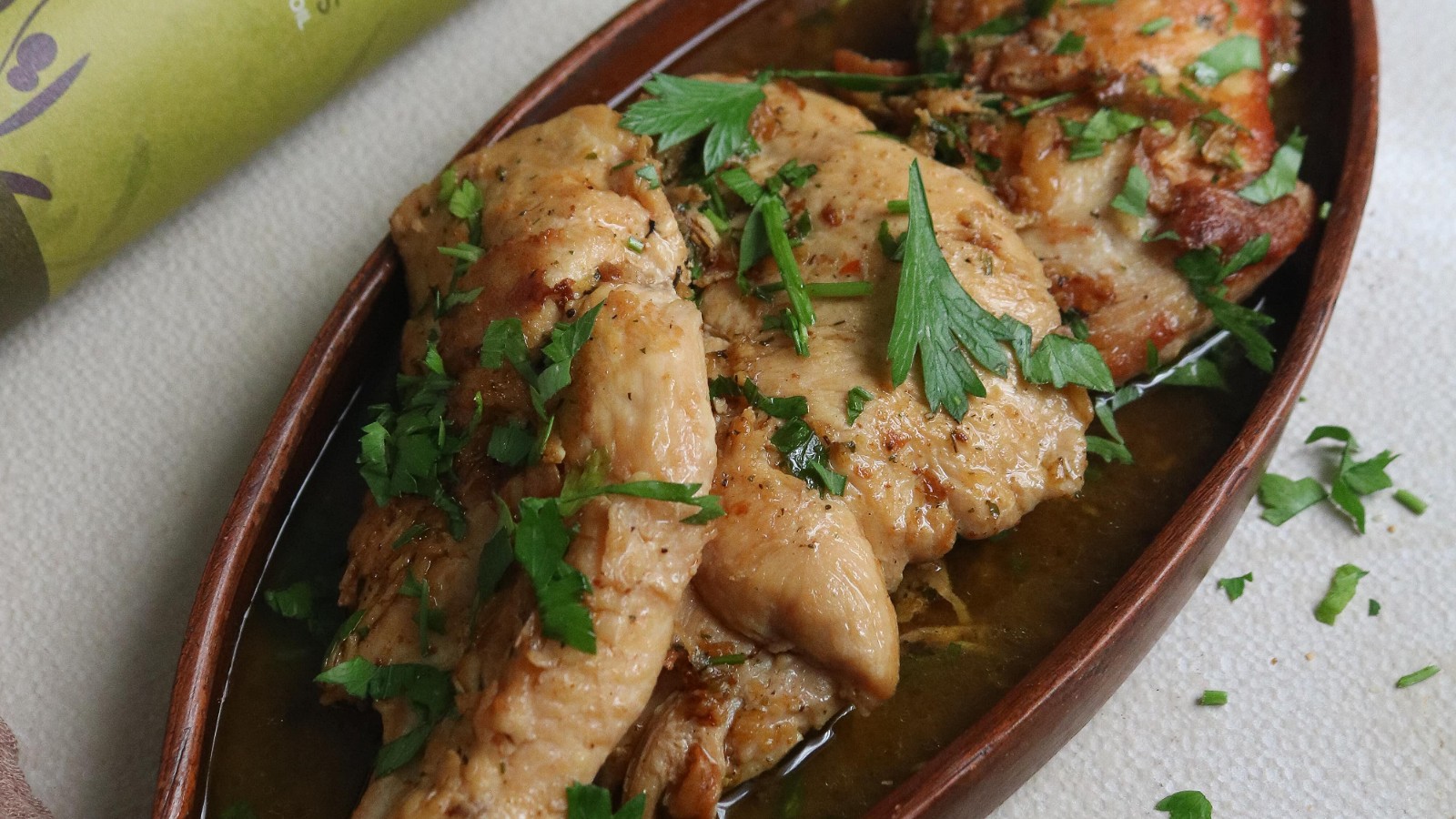 Image of Recipe-326-Garlic Olive Oil Chicken