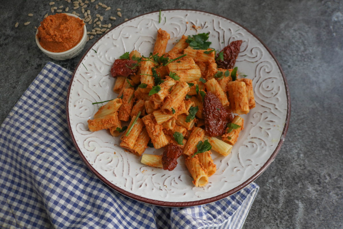 Recipe-332-Dried Tomato Pesto & Pasta