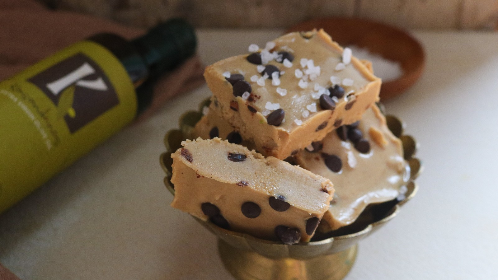 Image of Recipe-356-Salted Tahini  Fudge