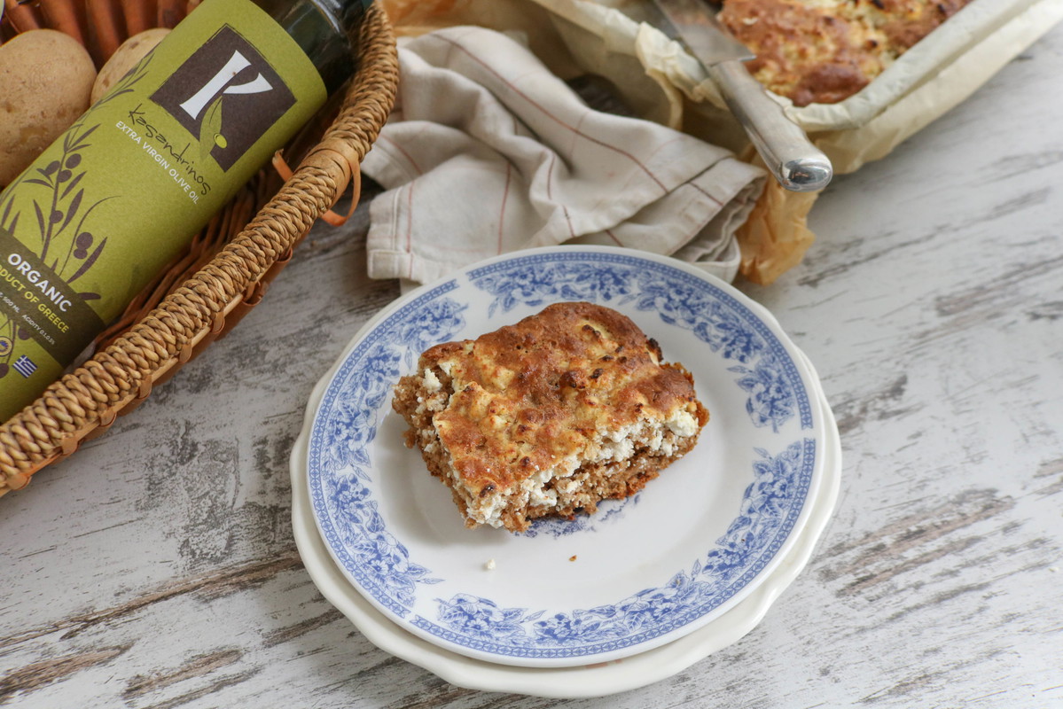 Recipe-362-Alevropita - Greek Olive Oil Feta Pie