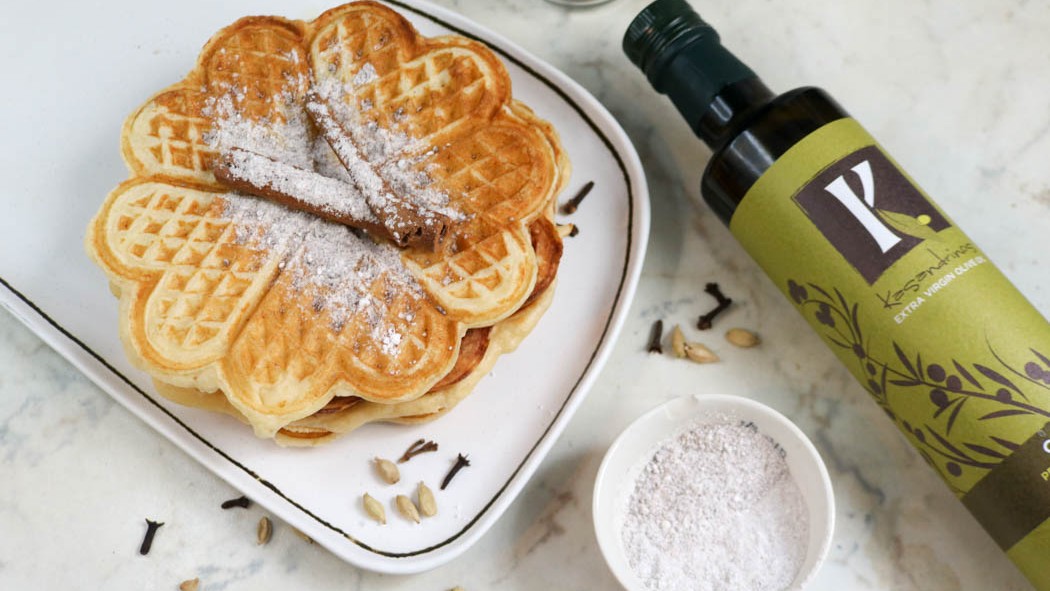 Image of Recipe-41-Evoo Waffles with Spiced Sugar
