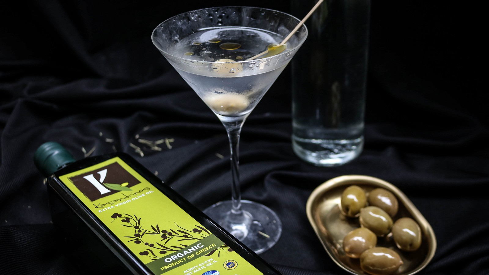Image of Recipe-54-Rosemary-Infused Extra Virgin Olive Oil Martini