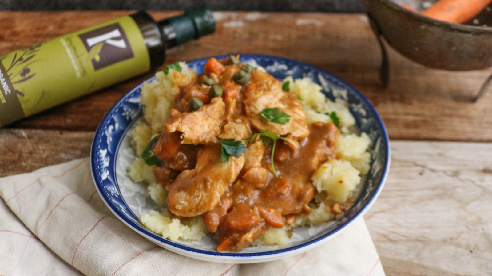 Image of Recipe-95-Chicken Stew and Mashed Potatoes with Olive Oil