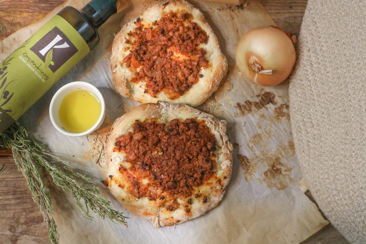 Recipe-134-Lahmajun with Olive Oil Dough