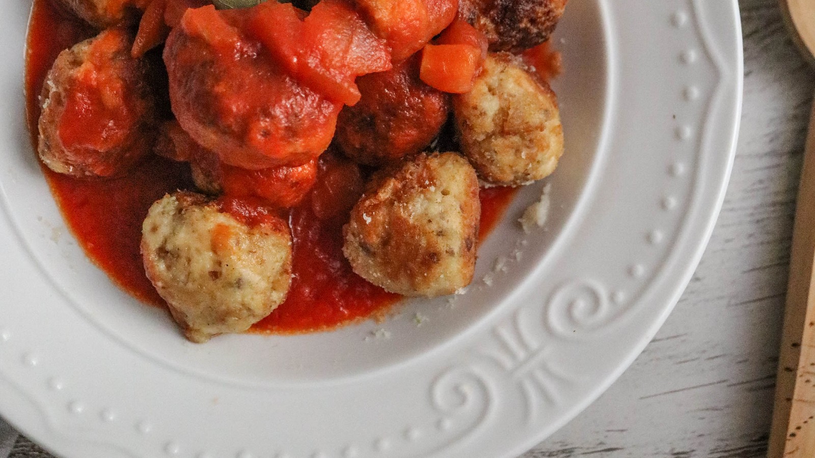 Image of Recipe-144-Chicken Meatballs in Rich Tomato Sauce