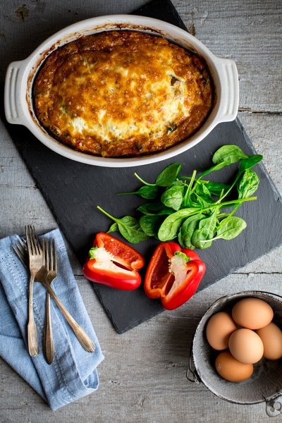 Cheesy Mexican Frittata