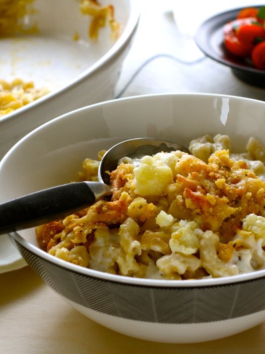 Gluten-Free Baked Mac n Cheese