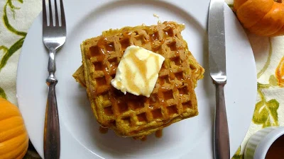 Image of Spiced Waffles