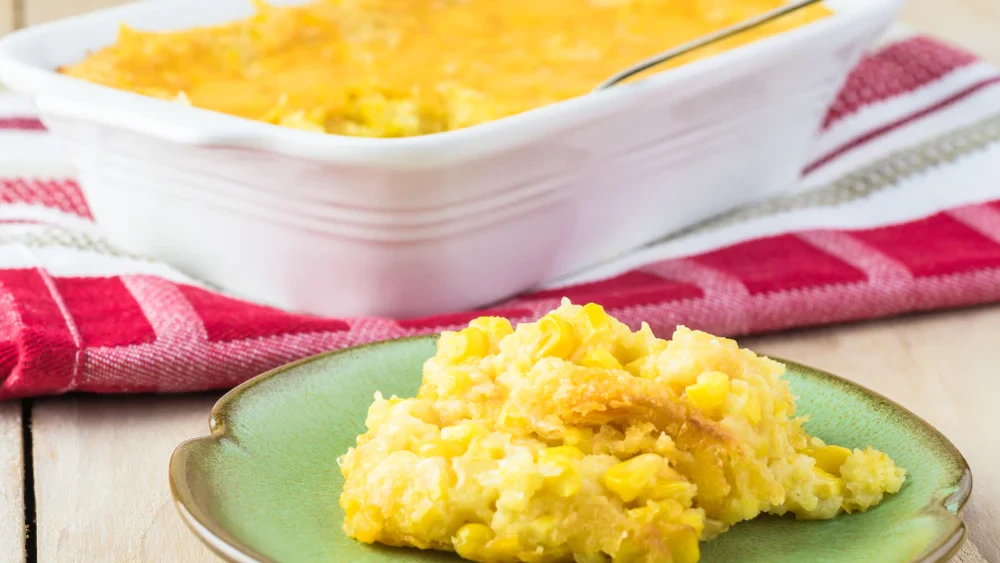 Image of Green Hatch Chile Sweet Corn Cake