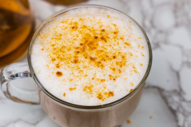 Image of Cozy Honey Lemon Ginger Latte