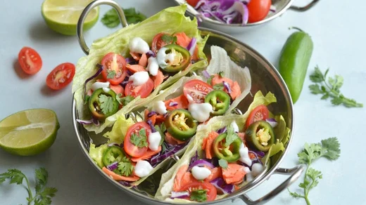 Image of Paleo Salmon Tacos