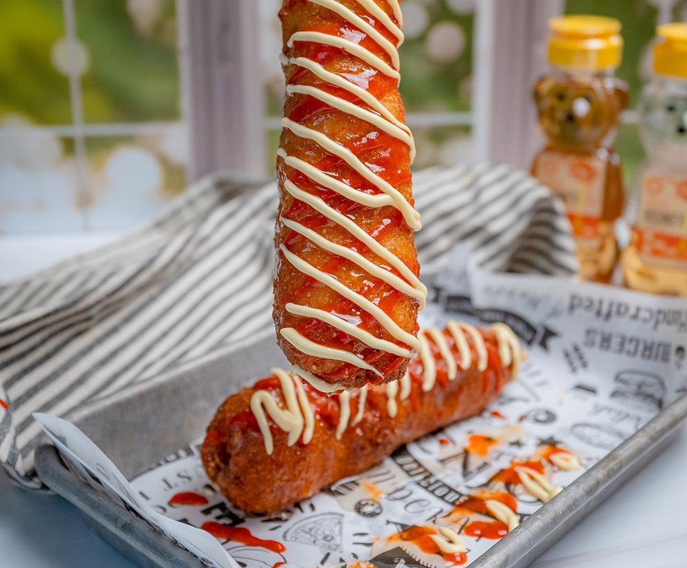 Corn dog mozzarella outlet recipe