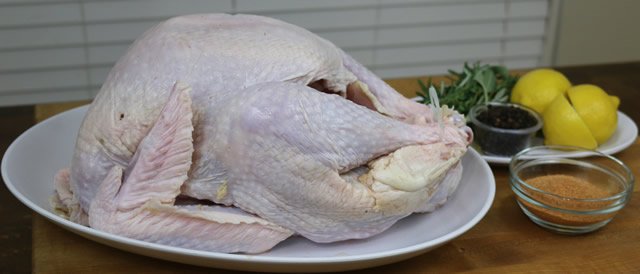 Image of Let frozen turkey thaw in refrigerator for at least 3-4...