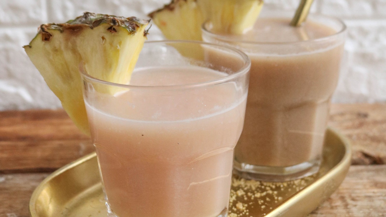 Image of Recipe-208-Brown Sugar Pineapple Whiskey Sipper