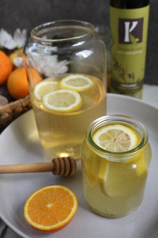 Recipe-292-5 Minute Honey, Lemon Olive Oil Morning Boost