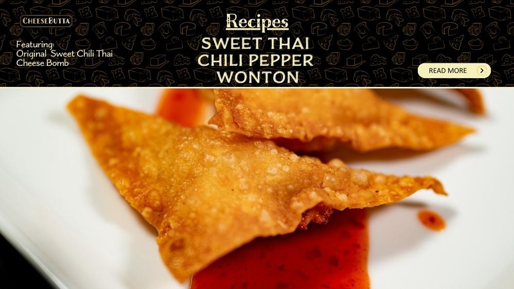Image of Sweet Thai Chili Wonton's & Red Chili Sauce