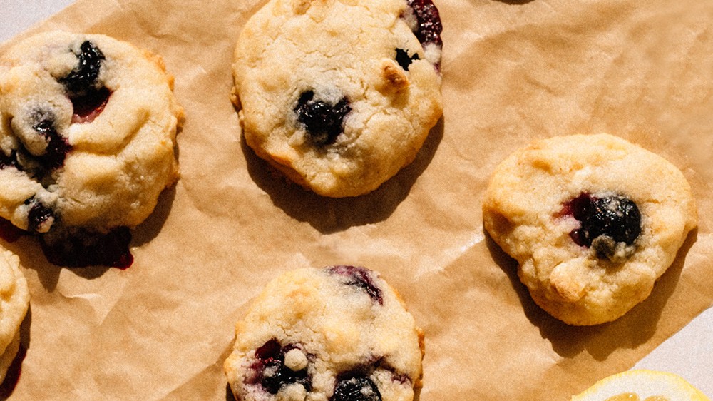 Image of Blueberry White Chocolate Cookies
