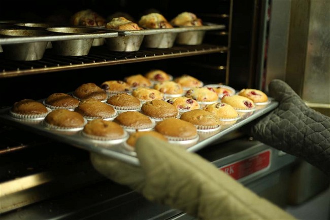 Image of Apple & Cranberry Muffins