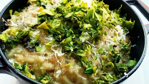 Image of Caramelized Eggplant Risotto