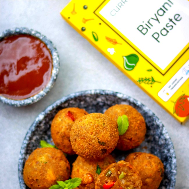 Image of Crispy Biryani Balls