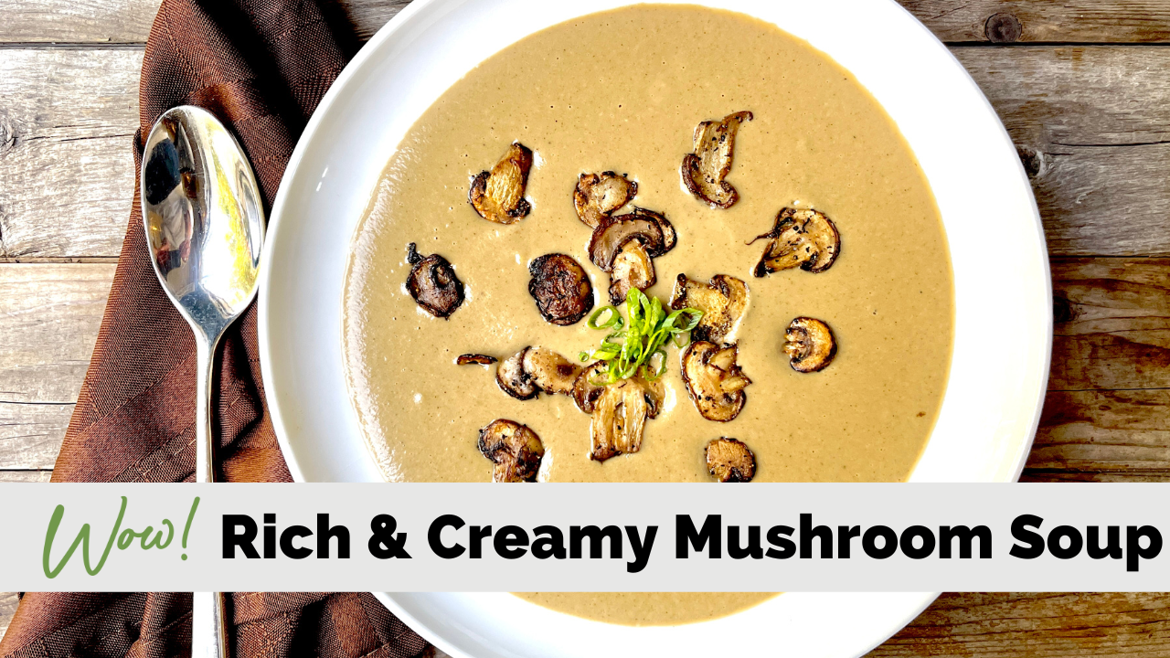 Optavia 5 and 1 Recipe Mushroom Soup