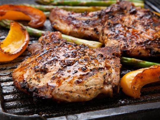Image of Marinated Grilled Pork Chops