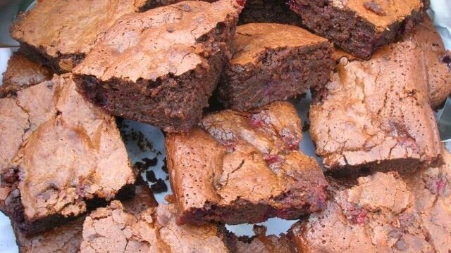 Image of Black Currant Brownies