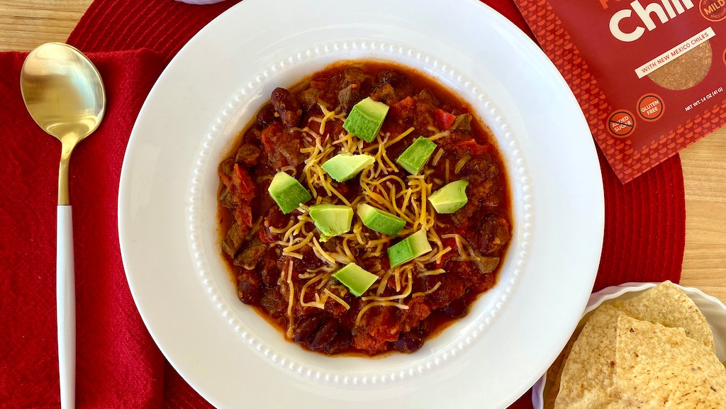 Image of Beef Chili Recipe with Bell Peppers
