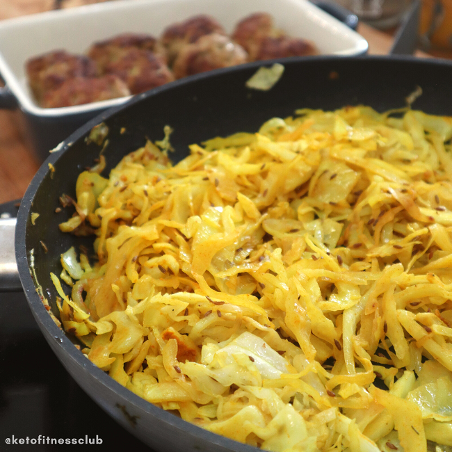 Image of Cumin Spiced Cabbage