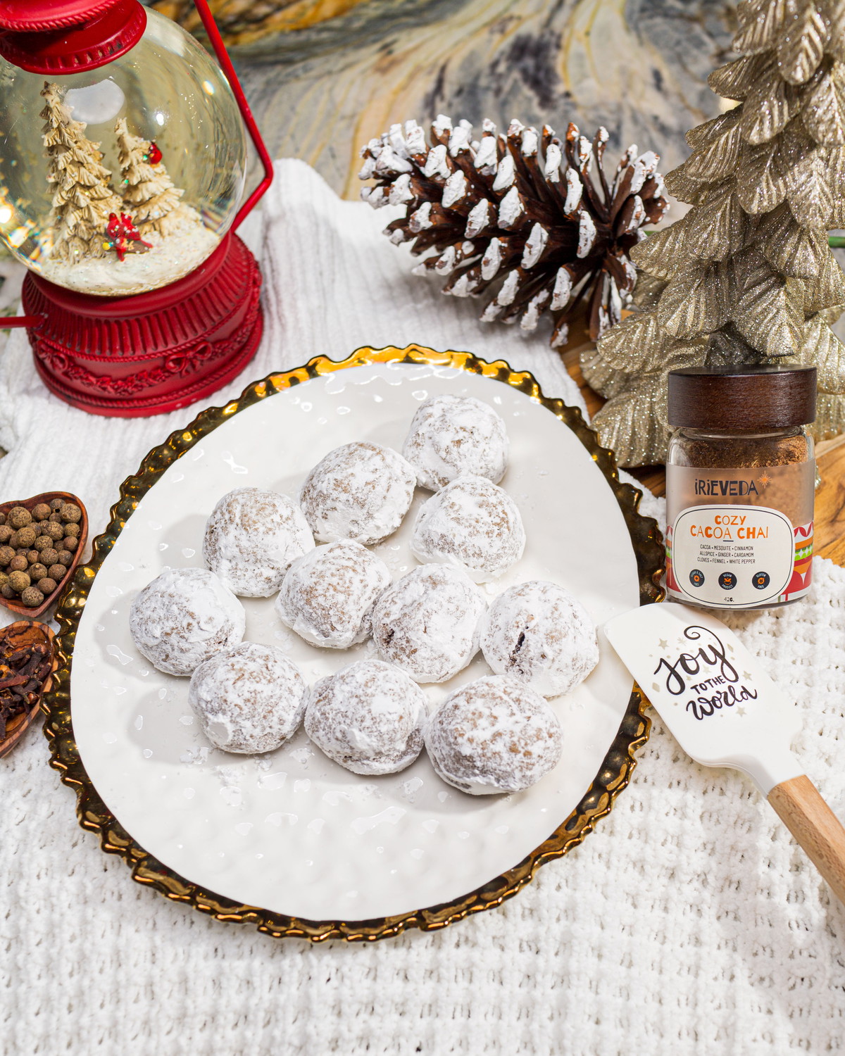 German Cacao Chai Cookies