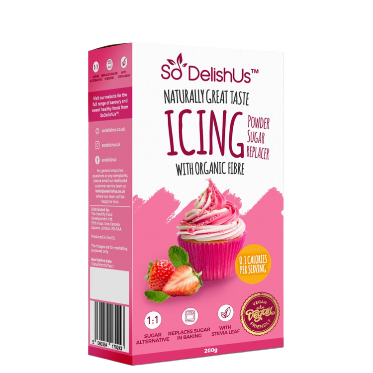 Image of For the icing, add the plant-based cream cheese to a medium mixing bowl and mix with the lime juice and the SoDelishUS®  Icing Powder Sugar Replacer. In another mixing bowl, whip the plant-based whipping cream halfway then add the vegan...