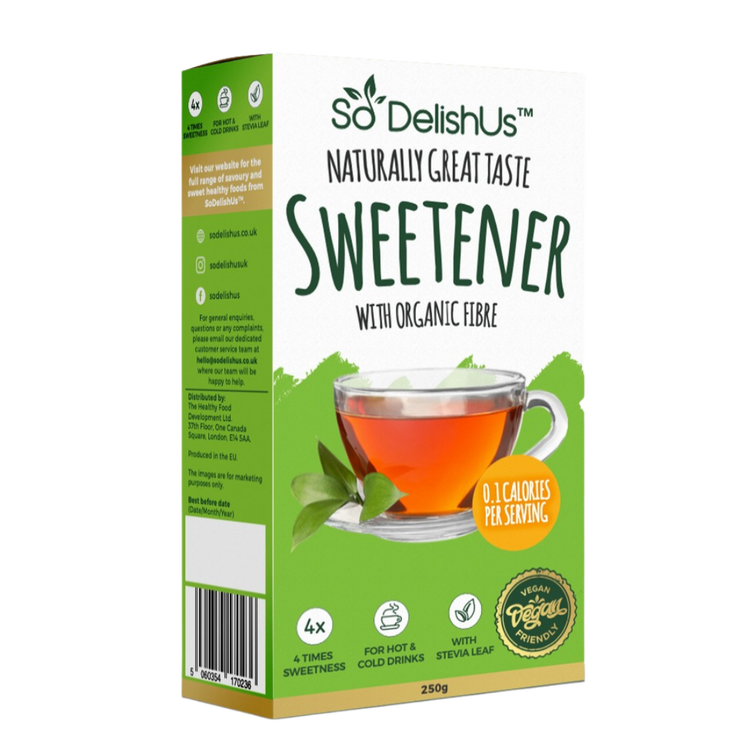 Image of Put the milk, the 1 teaspoon SoDelishUs® Table-Top Sweetener and the vanilla extract into a mixing bowl and whisk together with a milk frother or a hand whisk.