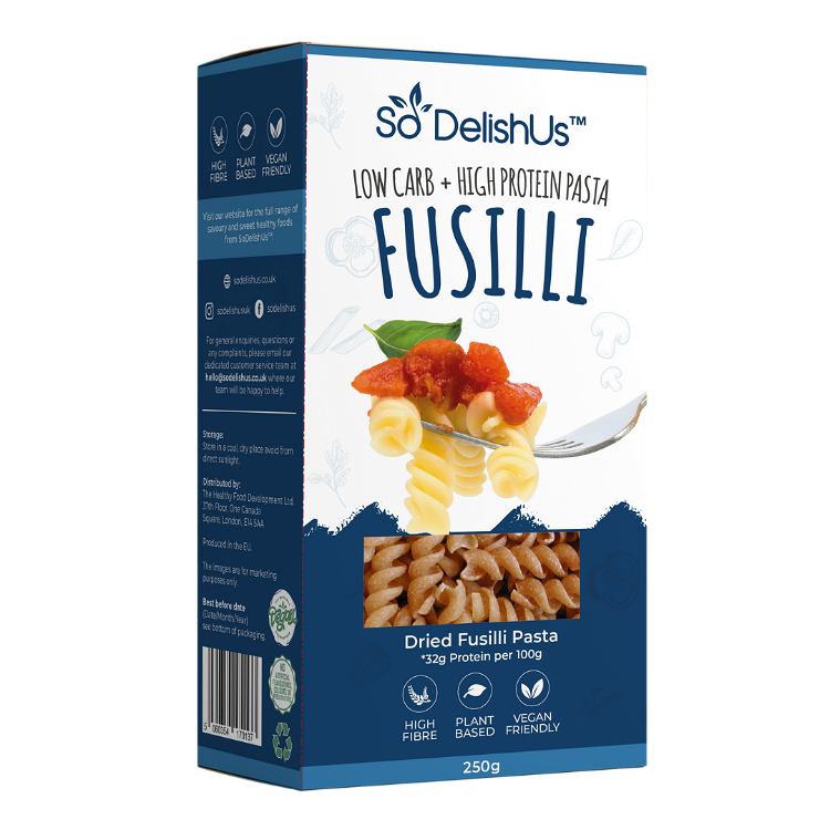 Image of Cook the SoDelishUs®  Fusilli Pasta al dente and drain.