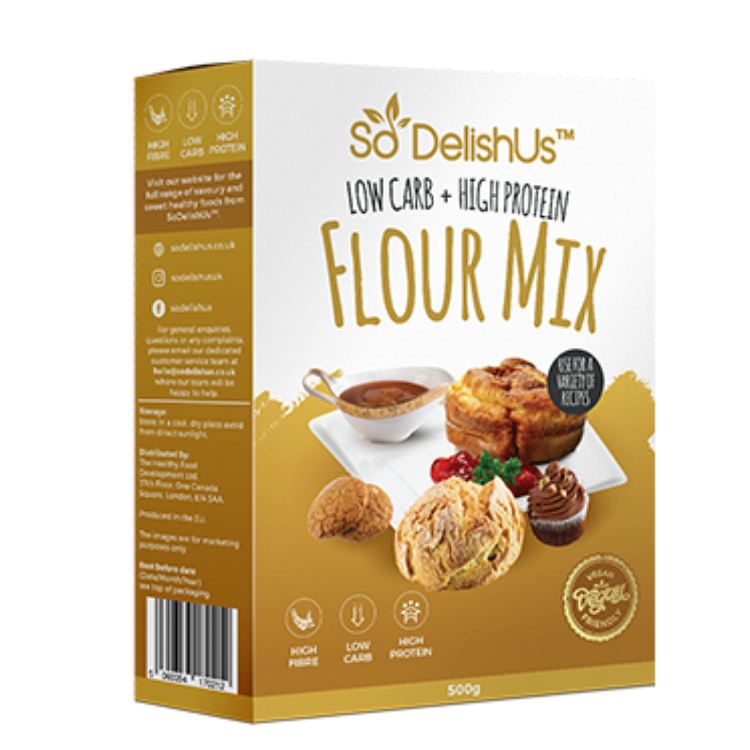 Image of  Mix the SoDelishUs® Flour Mix, salt, baking powder and SoDelishUs®  Icing...