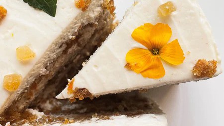 Image of Carrot Layer Cake with Ginger Cream Cheese Mousse
