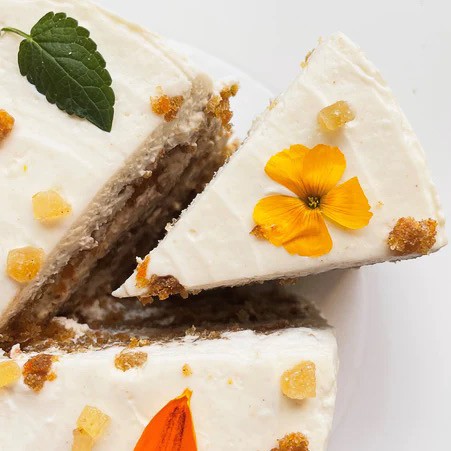 Image of Carrot Layer Cake with Ginger Cream Cheese Mousse