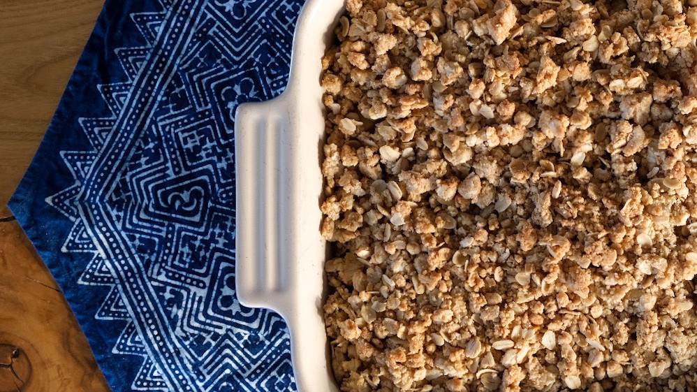 Image of Guava, Apple & Nutmeg Crumble