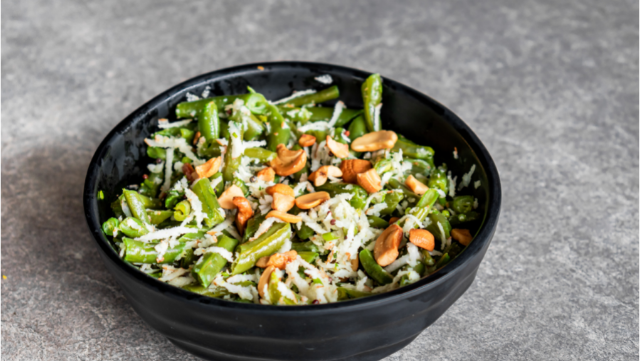 Image of Green Beans with coconut
