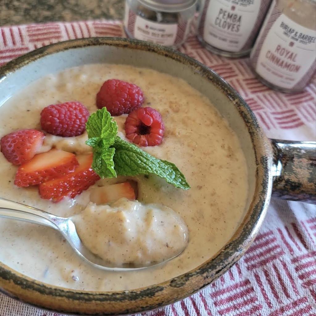 Caribbean-Inspired Spiced Breakfast Porridge