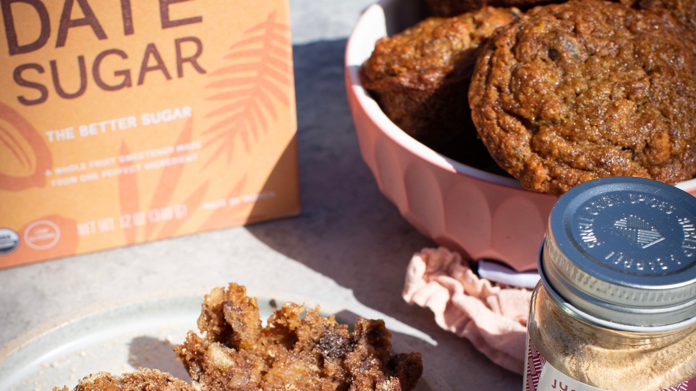 Image of Banana Chocolate Chip Walnut Muffins