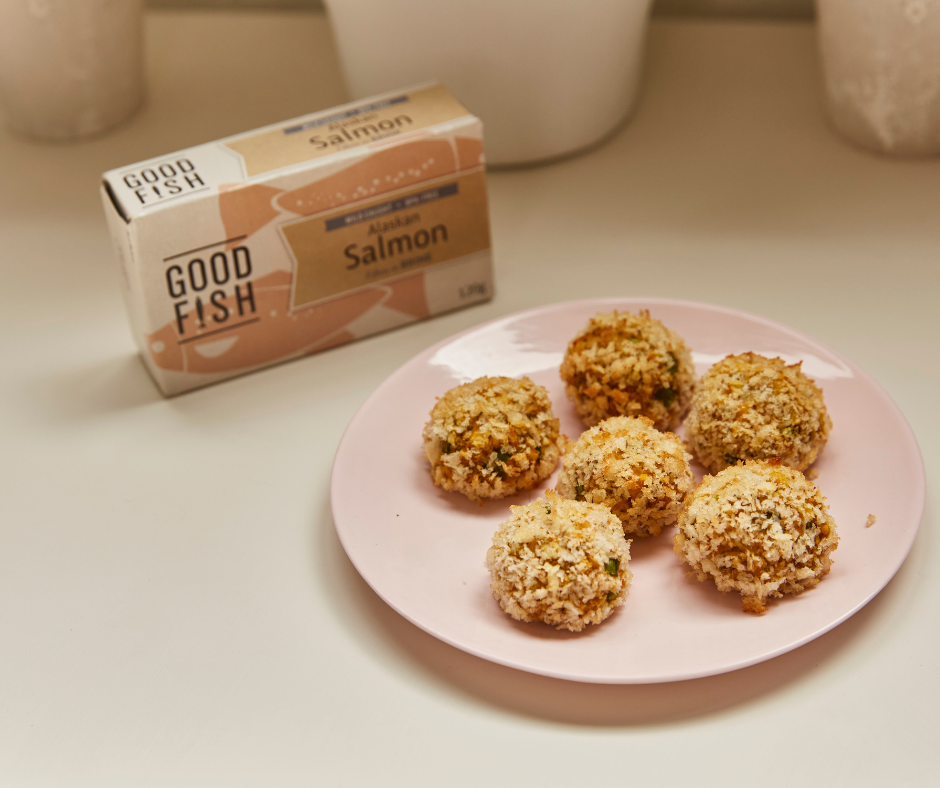 Sweet Potato & Salmon Croquettes