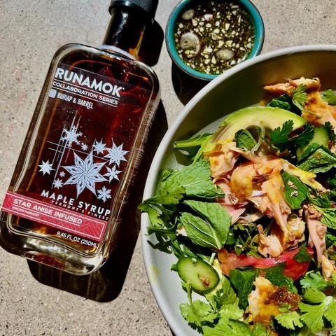 Image of Fish Sauce Dressing with Maple Syrup