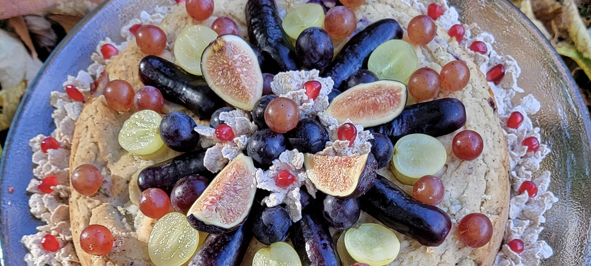Image of Torta Bertolina (Grape Cake)